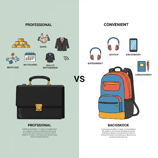 cặp và balo khác nhau như thế nào